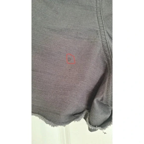 Vuori Shorts Women's Dark Gray Ripstop Drawstring Pockets Elastic Waist M - Picture 3 of 8